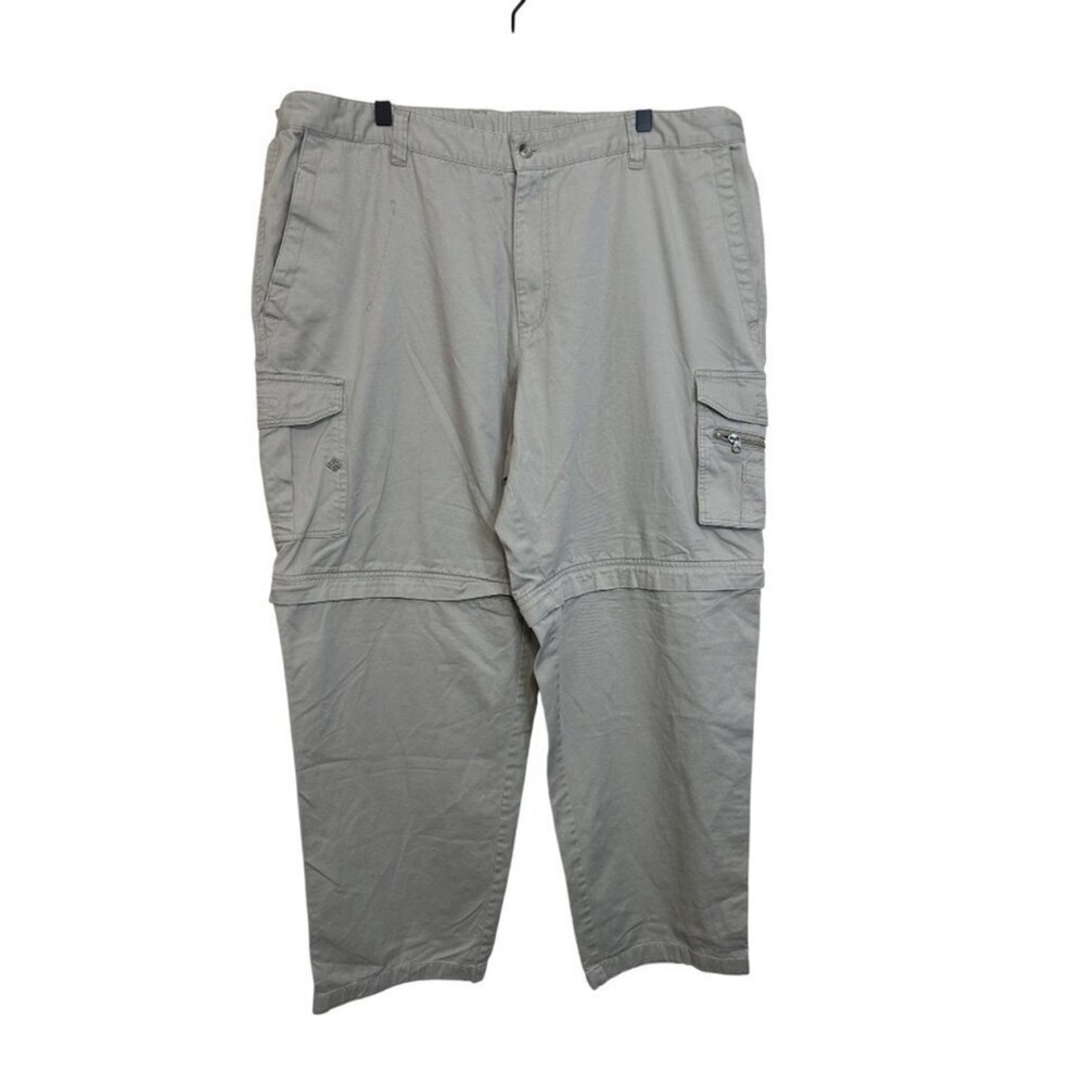 Columbia Men's Size XXL Convertible Zip Off Cargo Pants to Shorts